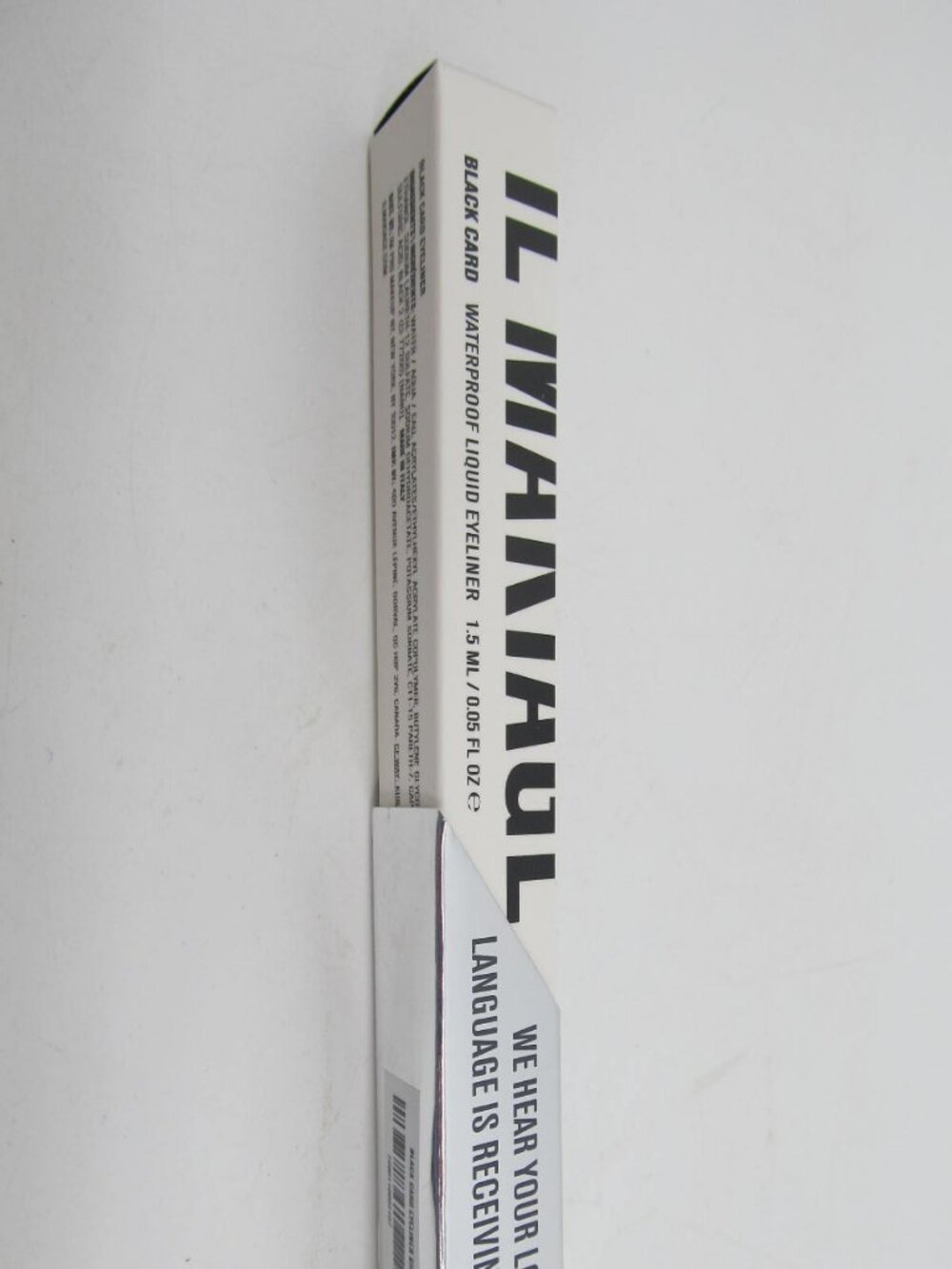 IL MAKIAGE Waterproof Liquid Eyeliner 1.5ml Made in Italy New Box Black Card